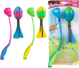 Rachetă de aruncare din spumă cu starter 19 cm