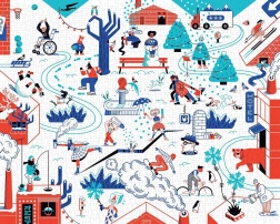 Puzzle de iarnă 1000 piese