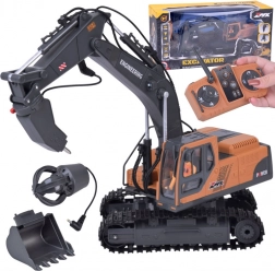 excavator pe șenile RC 3‑în‑1 cu atașamente interschimbabile