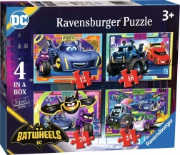 Puzzle Batwheels de la Ravensburger, 4în1