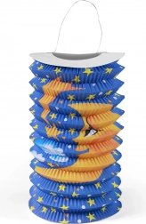 Lampion din hârtie cu motiv lunar, 15 cm