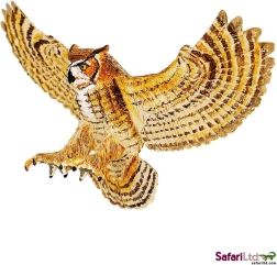 Bufniță mare cu coarne (bufnița virginiană) – figurină