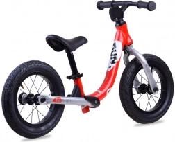 Bicicletă de echilibru RoyalBaby Run Little Knight 12" cu roți gonflabile – Roșu