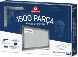 Ramă pentru puzzle 85x60 cm argintiu