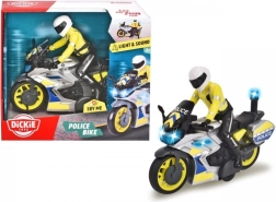 Motocicletă de poliție cu șofer 17 cm