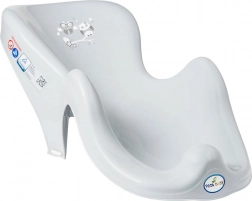 Șezlong de baie pentru cădiță – bufniță, gri