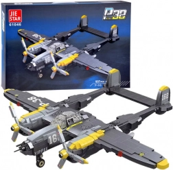 Set de construcție tehnic Avion de vânătoare P-38 Lightning