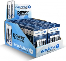Baterii alcaline AAA (LR03) EVERACTIVE PRO – display comercial 96 buc