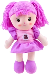 Păpușă din pânză Zuzia 33 cm – Lavandă