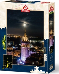 Puzzle luminos Turnul Galata 1000 de piese