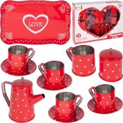 Set de ceai Love – set din tablă pentru copii