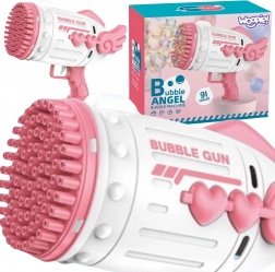 Woopie pistolă de făcut baloane cu 91 de orificii roz