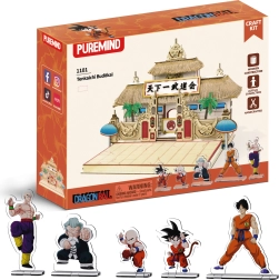 Puremind model 3D din lemn DRAGON BALL Tenkaichi Budokai – scenă DIY puzzle