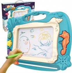 Woopie tablă magnetică Znikopis cu motiv oceanic - verde