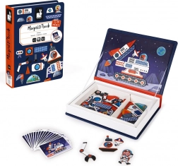 Janod Carte magnetică Spațiul