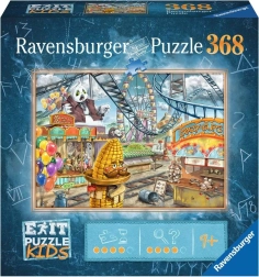 Puzzle Ravensburger EXIT: parc de distracții, 368 piese