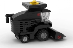 Brixies Plus Massey Ferguson Ideal Mini – combină, 111 piese