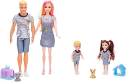 Woodyland familie modernă cu animăluțe