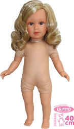 Păpușă realistă Lucia 40 cm cu corp textil moale