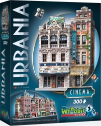 WREBBIT puzzle 3D Urbania: cinematograf, 300 piese