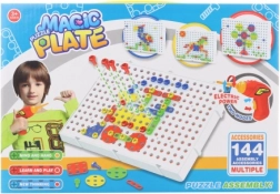 Set de construcție cu șurubelniță și bormașină – set mic