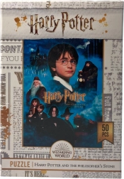 Mini puzzle HARRY POTTER – Piatra Filozofală, 50 piese