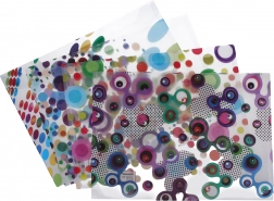 Mapă din plastic cu capsă 35,5 × 26 cm