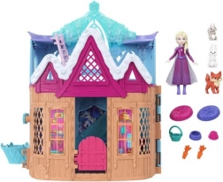Căsuță de iarnă pentru păpuși DISNEY FROZEN – Elsa și animăluțele Storytime Stackers