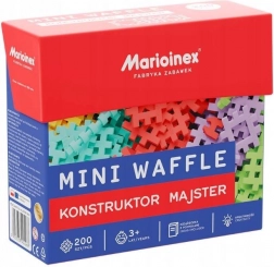 Set de construcție MARIOINEX MINI WAFFLE KONSTRUKTOR MAJSTER – 200 de piese