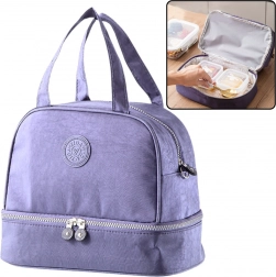 Termos izolată mov pentru prânz