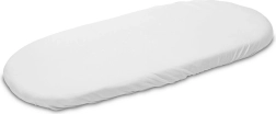 Cearșaf din jerseu pentru cărucior New Baby alb 35 × 75 cm