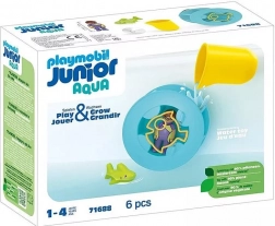 Playmobil Junior Aqua moară de apă cu mic rechin
