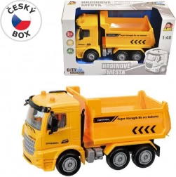 Mașină de construcție pe inerție pentru copii 16 cm