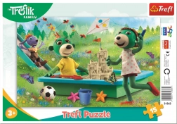 Puzzle Treflíci 15 piese pentru copii