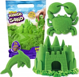 Nisip kinetic verde Kinetic Sand 930 g