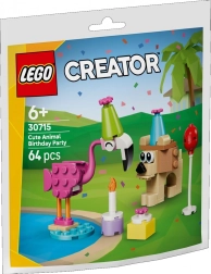 LEGO Creator animăluțe adorabile pentru petrecerea de aniversare
