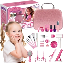 WOOPIE trusă de coafură și cosmetică 2 în 1 cu 43 de accesorii