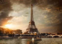 Puzzle Nori deasupra Parisului 1000 piese