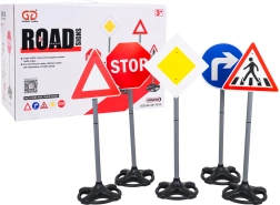 Mega set de indicatoare rutiere pentru copii