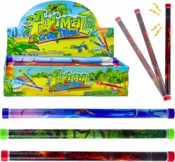 Tubă acustică dinozauri 40 cm cu efecte luminoase