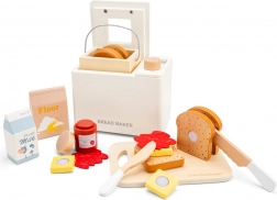 Brutărie din lemn pentru pâine cu accesorii