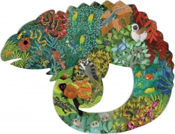 DJECO Puzzle contur Cameleon 150 piese