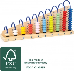 Abac din lemn pentru copii SMALL FOOT