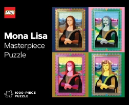 Puzzle LEGO Mona Lisa 1000 piese