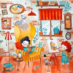 Puzzle Camera Veselă 1023 piese