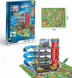 Parcare multietajată cu lift, covoraș rutier și accesorii