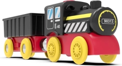 2Kids Toys tren de marfă cu aburi pe baterii cu vagon - 1 bucată