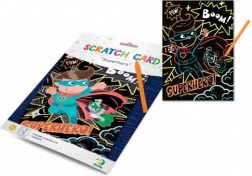 Dodo imagine de zgâriat supererou 21 × 29 cm