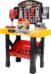 mare atelier pentru copii tool & brains, 39 piese