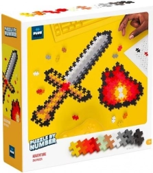 Plus-Plus Asamblează după numere - Aventuri 250 buc